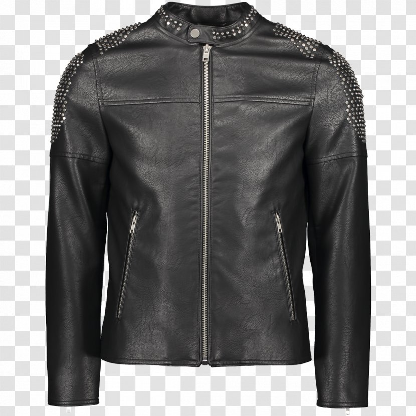 Hoodie Leather Jacket Zipper - Motorcycle Transparent PNG