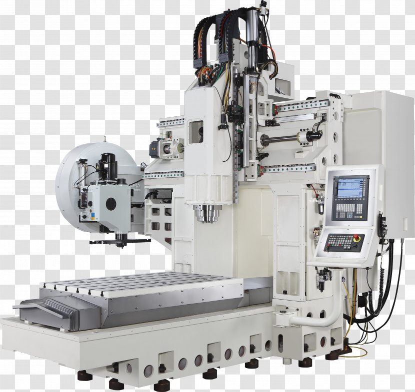 Machine Tool Machining Computer Numerical Control マシニングセンタ - Agricultural Machinery Transparent PNG