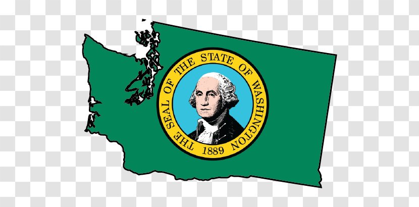 Flag Of Washington State Seal Transparent PNG