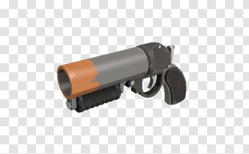 Team Fortress 2 Weapon Steam Youtube Flare Gun Small Guns Transparent Png - team fortress 2 roblox 7 youtube