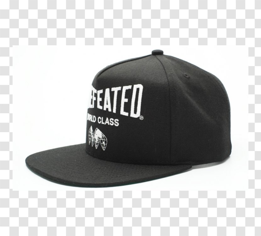 Baseball Cap Headgear Hat - Black - Snapback Transparent PNG