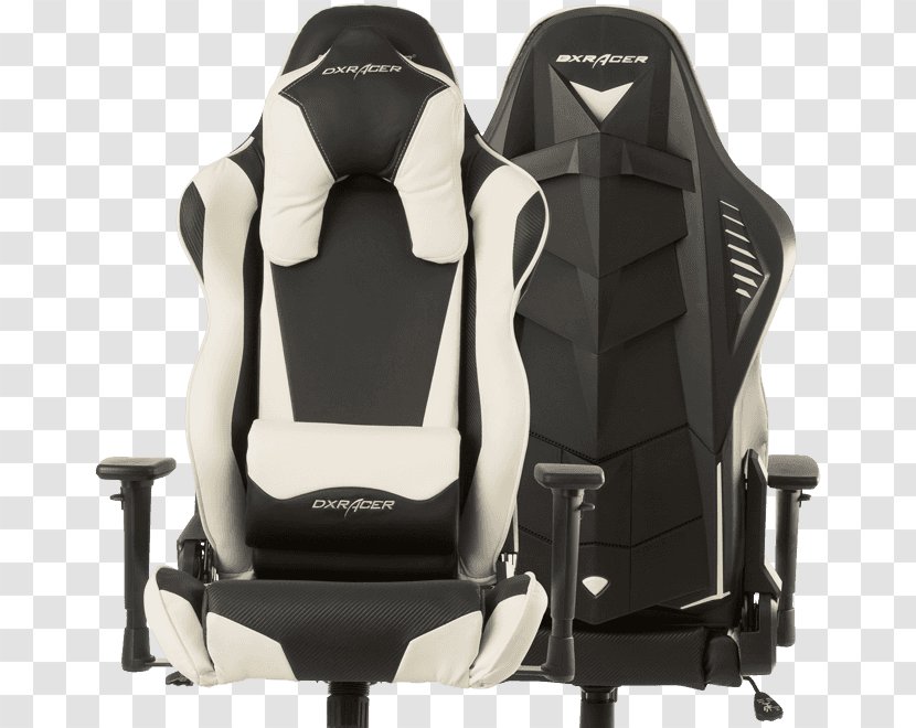 Gaming Chairs Office & Desk DXracer Racing Shield Chair Bk GC-R1-N Video Games - Dx Break It Down Transparent PNG