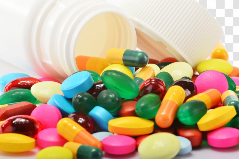 Pharmaceutical Drug Dietary Supplement Medicine Tablet Prescription - Pharmacist - Colorful Pills Transparent PNG
