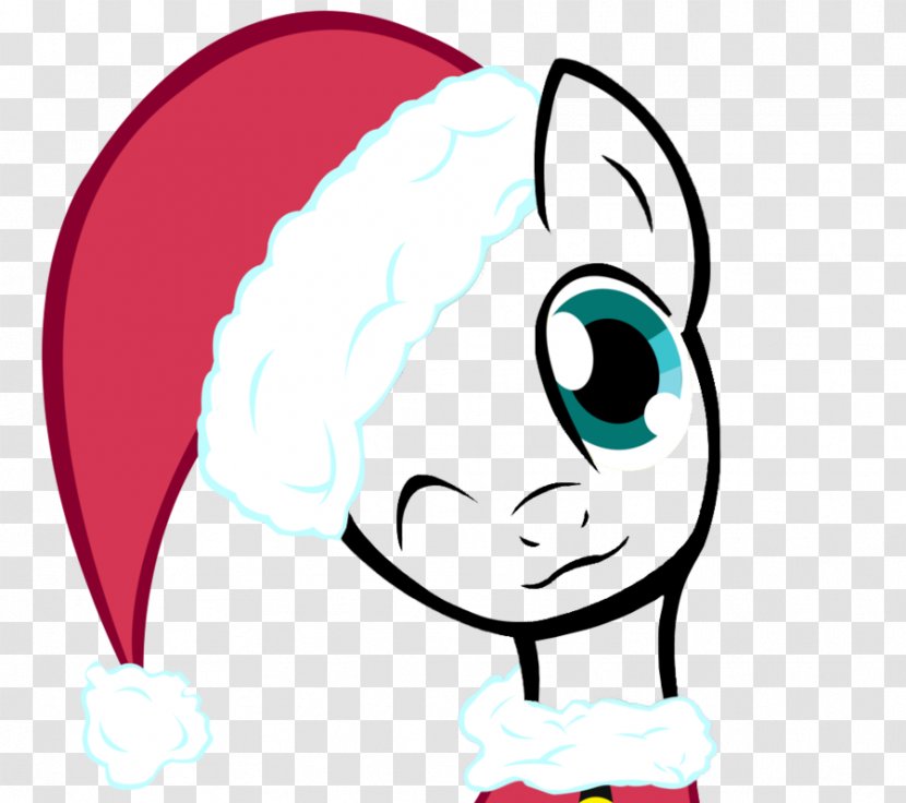Pony Rarity Pinkie Pie Twilight Sparkle Santa Claus - Heart - Unicorn Face Transparent PNG