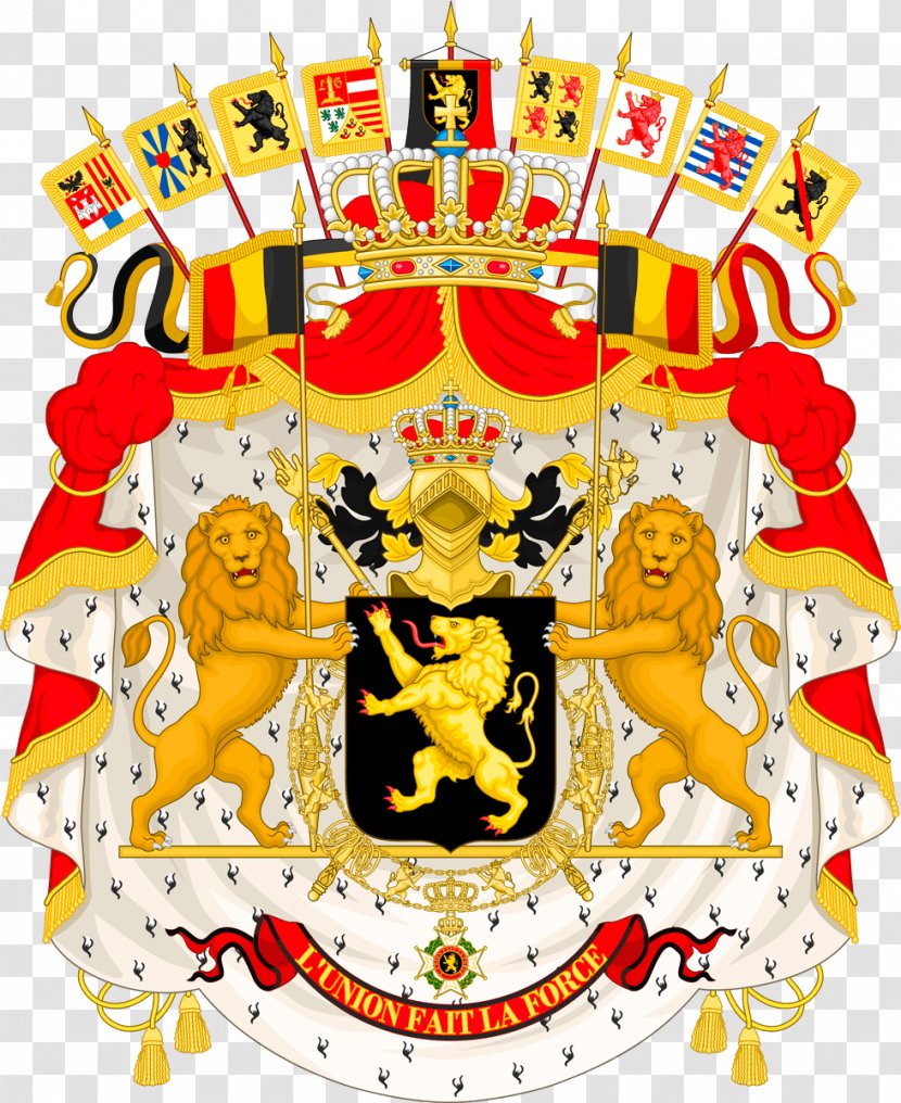 Coat Of Arms Belgium National Emblem Symbol Transparent PNG