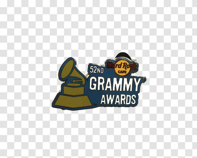 52nd Annual Grammy Awards Logo Award For Best Hard Rock Performance - Brand - Pins Transparent PNG