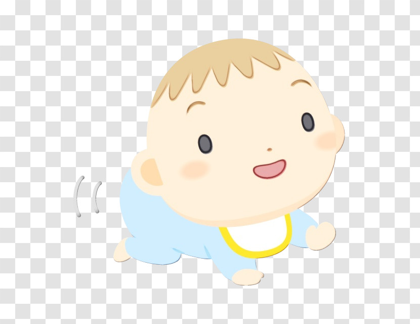 Cartoon Nose Child Smile Animation Transparent PNG