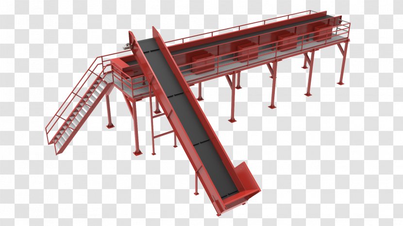 Conveyor System Machine Belt Manufacturing Industry - Material - Municipal Solid Waste Transparent PNG