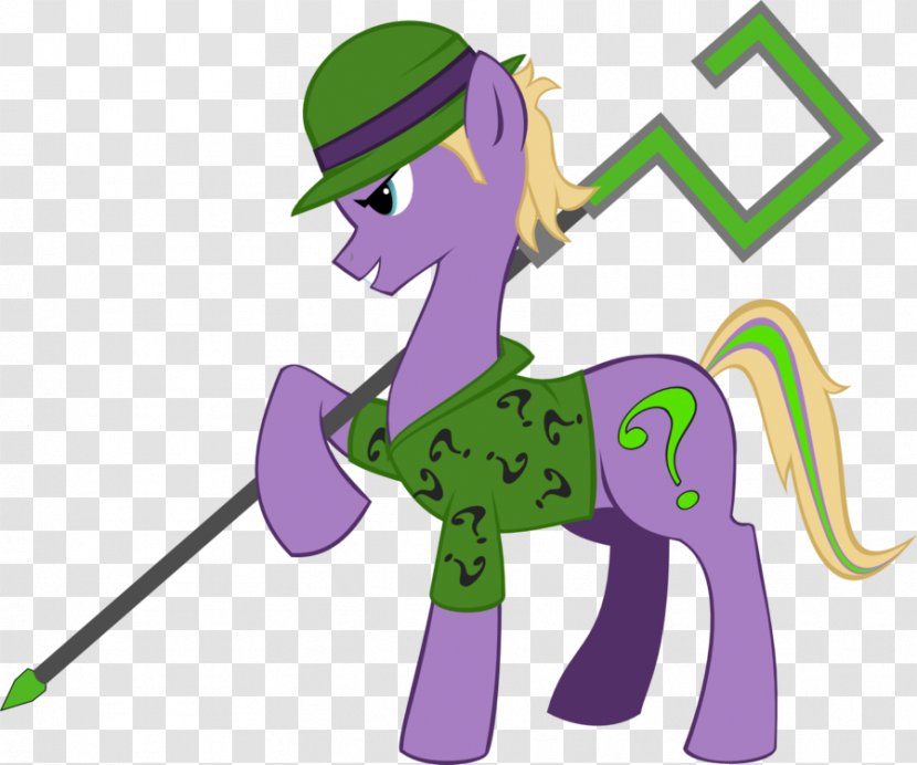 Horse Clip Art - Purple - Riddler Transparent PNG