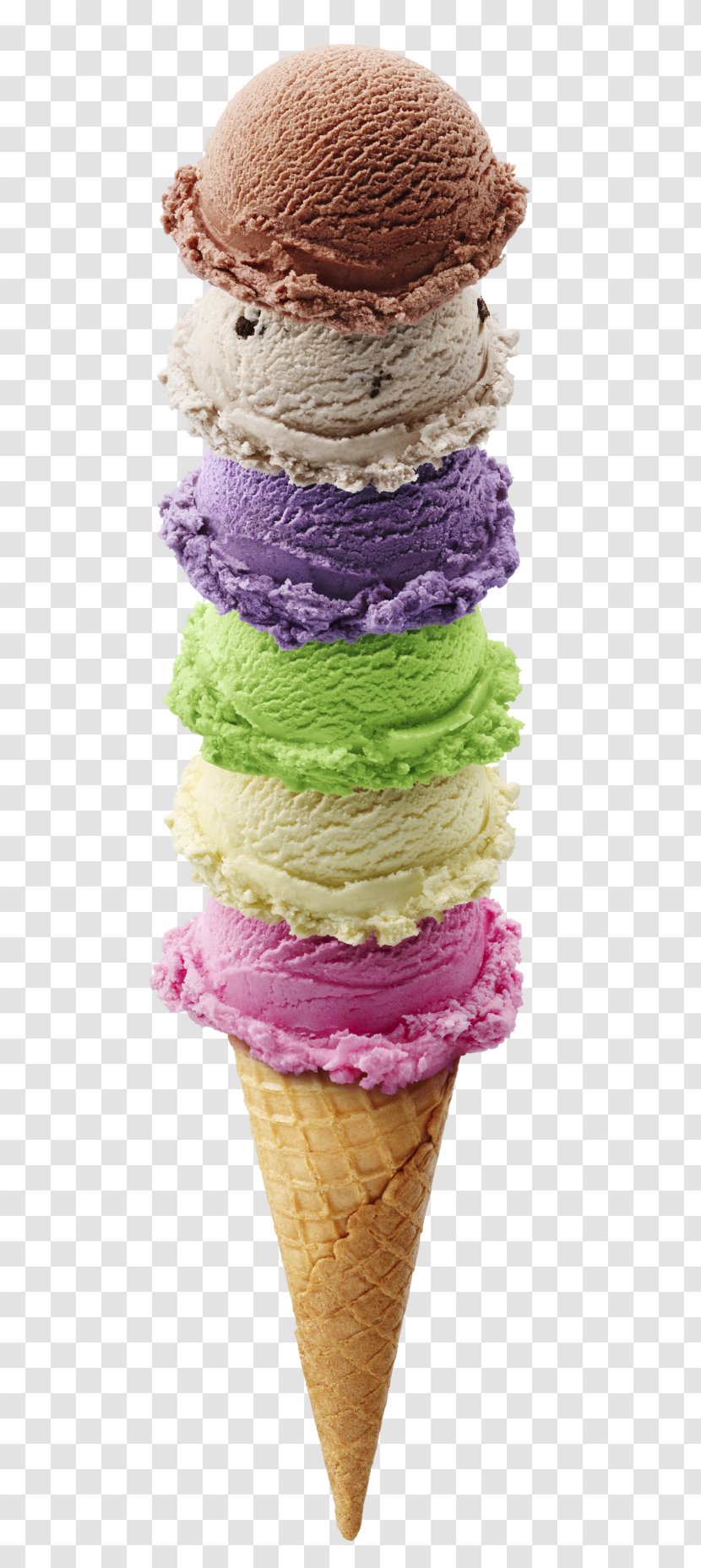 Ice Cream Cones Milk Gelato - Food Scoops - CREAM Transparent PNG