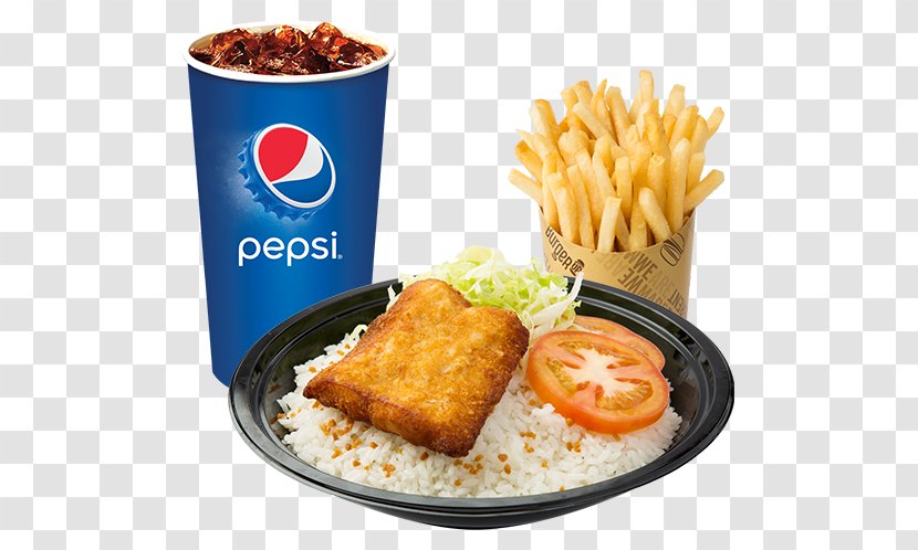 French Fries KFC Full Breakfast Hamburger Coleslaw - Fried Food - Fish Meal Transparent PNG