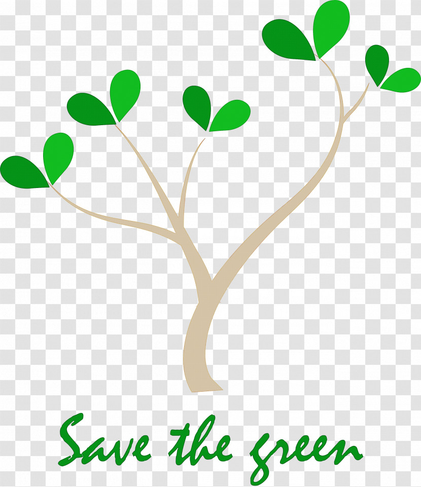 Save The Green Arbor Day Transparent PNG