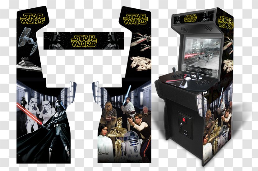 Star Wars Arcade Game Customer Service The Force - Movie Marquee Transparent PNG