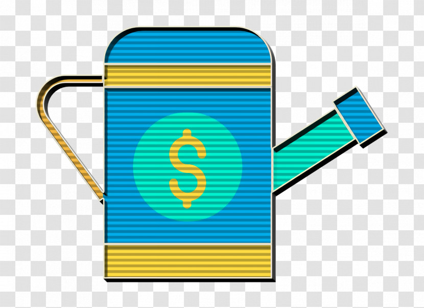 Business And Finance Icon Watering Can Icon Investment Icon Transparent PNG