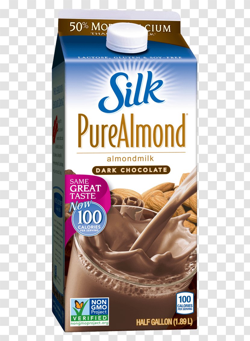 Almond Milk Soy Coconut Chocolate - Drink Transparent PNG