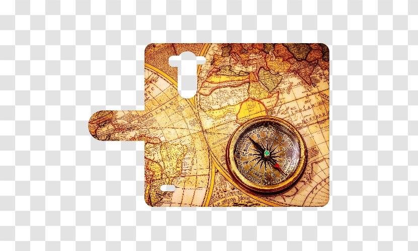 Compass Early World Maps Stock Photography Transparent PNG