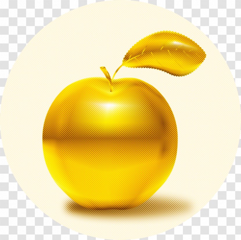 Yellow Fruit Plant Food Apple - Natural Foods Tree Transparent PNG