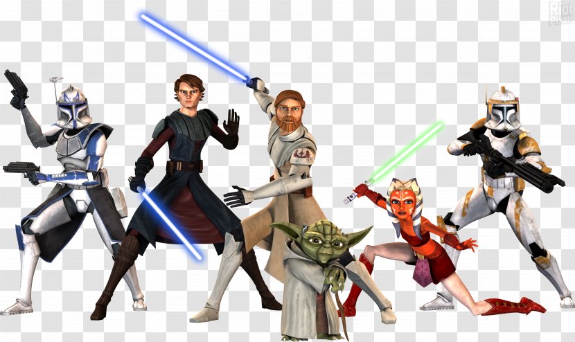 Star Wars: The Clone Wars Anakin Skywalker Trooper Animation - Television Show Transparent PNG