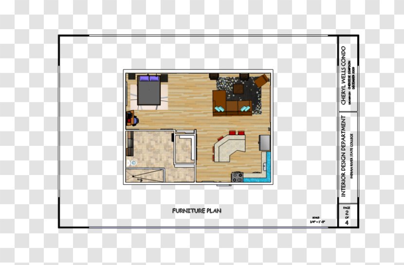 Căn Hộ Officetel Quận 4 Tresor Floor Plan Ngã 3 Bến Vân Đồn - Facade - Interior Design Sketch Transparent PNG