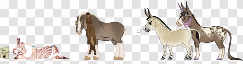 Mustang Rein Goat Donkey Antelope - Animal Figure - Screwed Up Transparent PNG