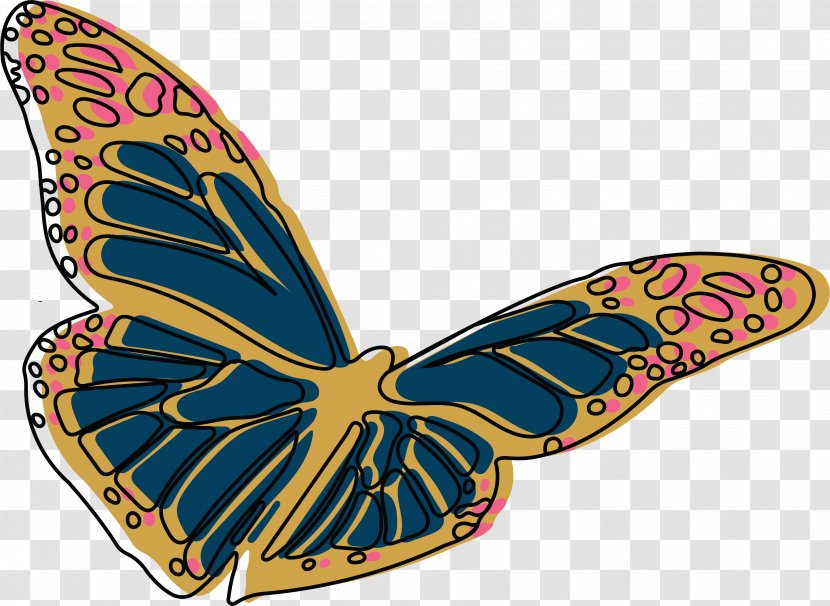 Monarch Butterfly Le Jolie Medi Spa Beauty Parlour Moth - Los Angeles - Esthetic Transparent PNG