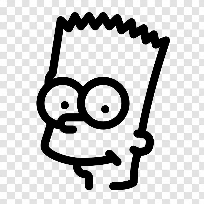 Bart Simpson Homer Marge Lisa - Frame Transparent PNG