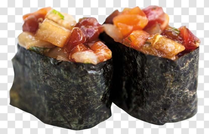 Sushi Gimbap Sashimi Tataki Tempura - Cuisine Transparent PNG