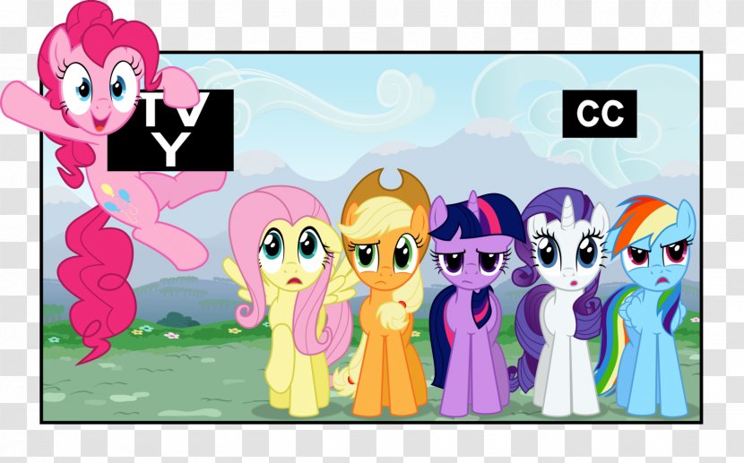 Pinkie Pie Twilight Sparkle Rainbow Dash Rarity Applejack - My Little Pony Friendship Is Magic Transparent PNG