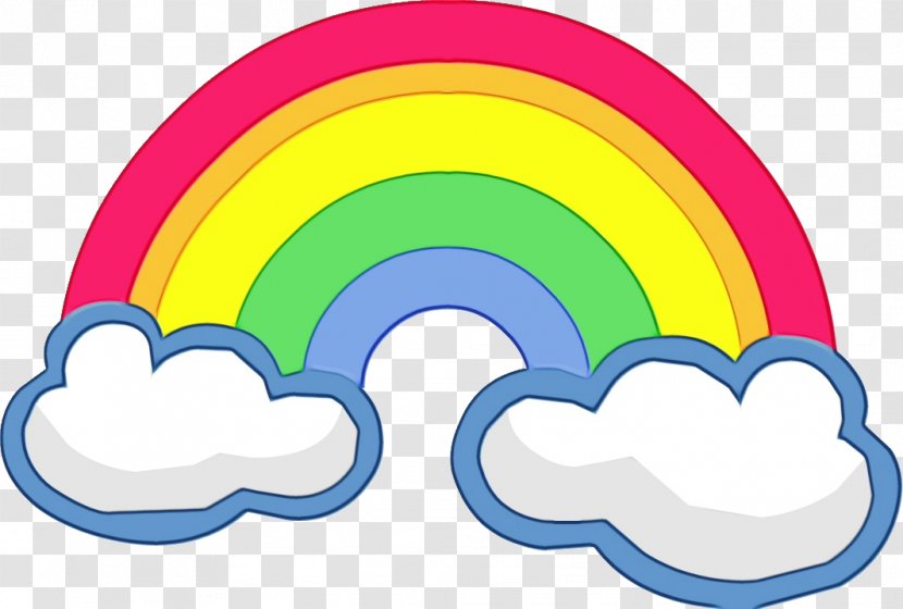 Rainbow Drawing - Cloud - Meteorological Phenomenon Transparent PNG
