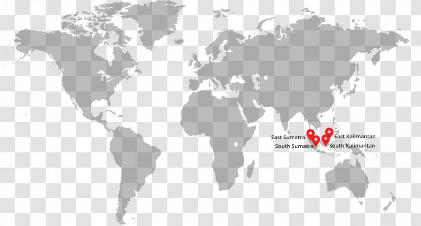 World Map Blank Atlas Transparent PNG