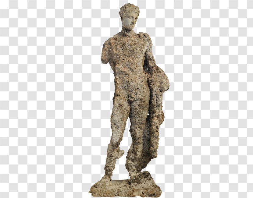Antikythera Wreck Ephebe Marble Sculpture Statue - Monument - Archaeologist Transparent PNG