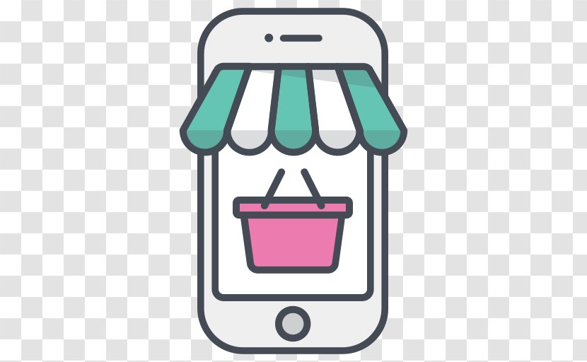 Online Shopping E-commerce Mobile - Iphone Transparent PNG
