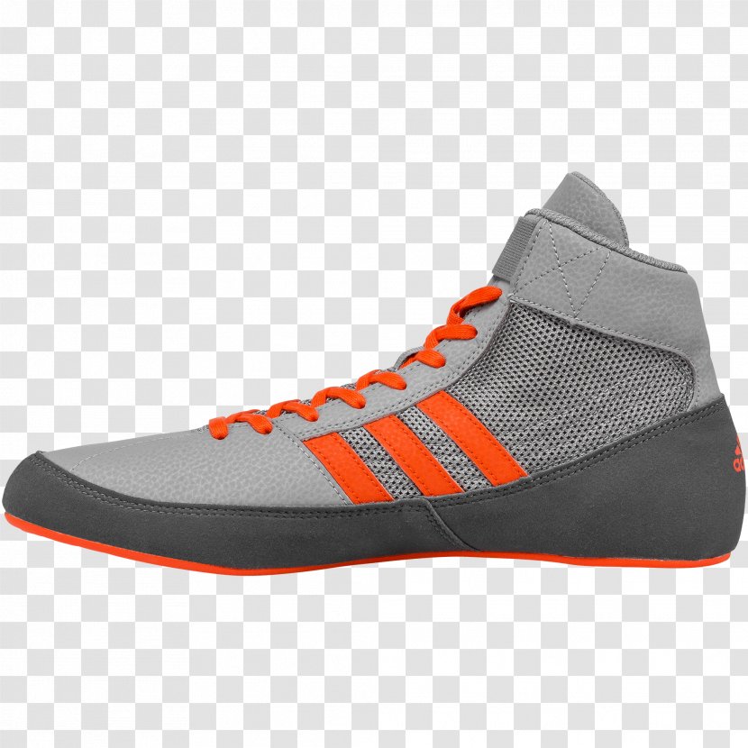 Adidas Wrestling Shoe Sneakers ASICS - Outdoor - Orange Grey Transparent PNG