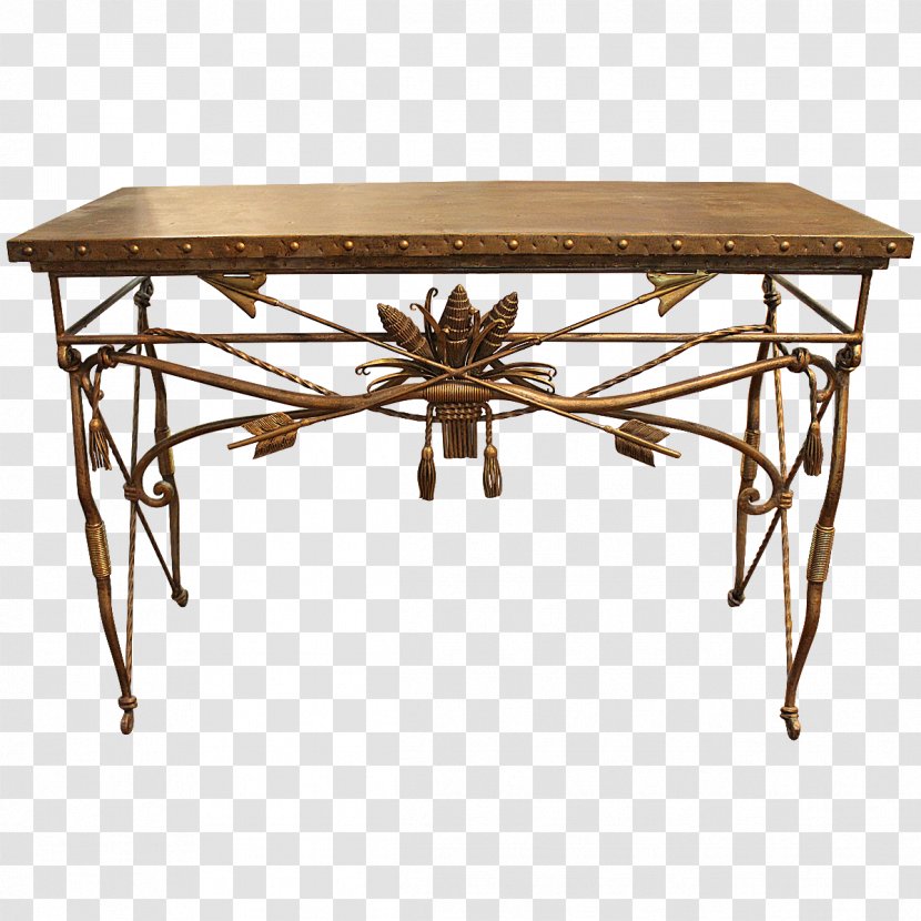 Table Decorative Arts Modern Furniture - Iron Transparent PNG