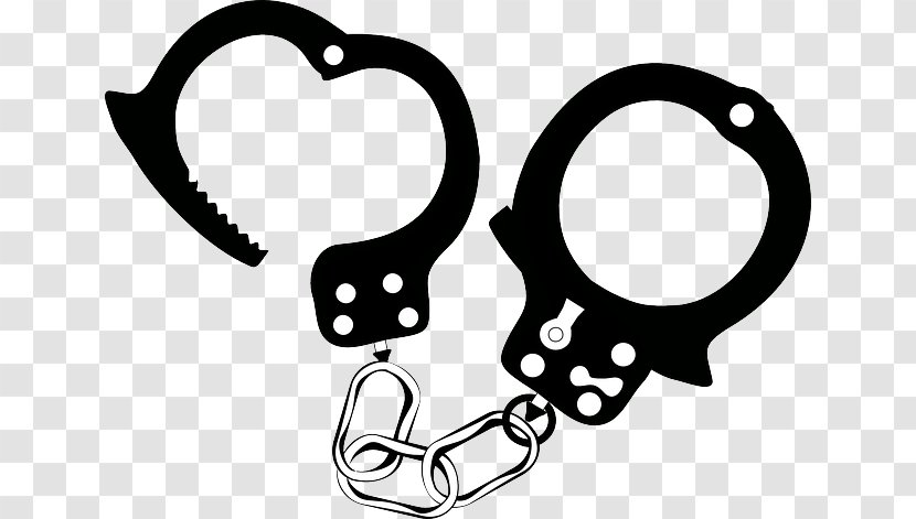 Handcuffs Police Officer Clip Art - Padlock Transparent PNG