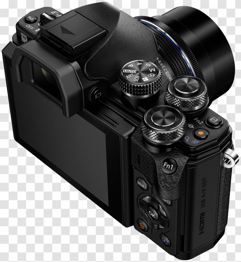 Olympus OM-D E-M10 Mark III E-M5 II - Mirrorless Interchangeable Lens Camera - Body Transparent PNG