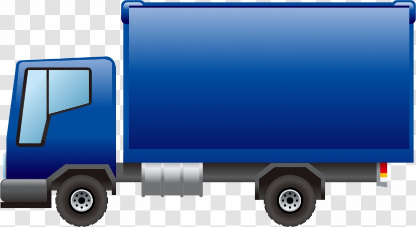 Car Truck Vector Graphics Transport Iveco - Mode Of - Covered Wagon Transparent PNG