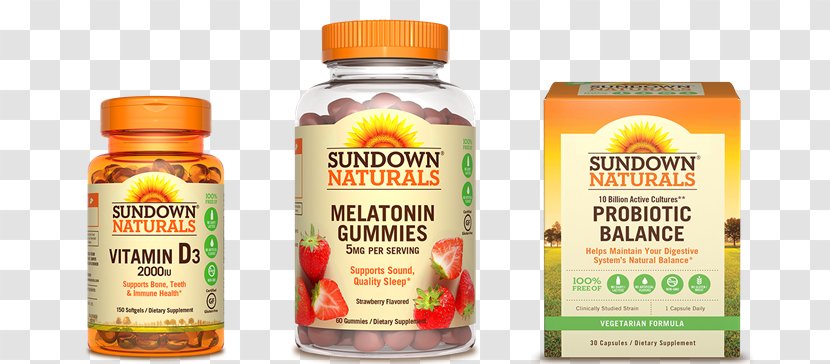 Dietary Supplement Gummy Candy Sundown Naturals Melatonin - Vitamin - Strawberry5 Mg60 Gummies VitaminOthers Transparent PNG