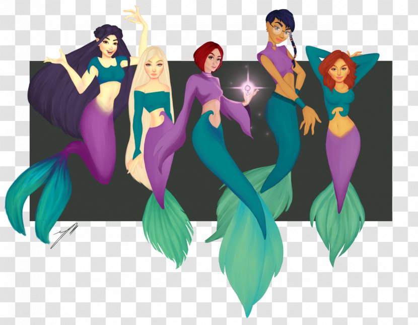 Mermaid Costume Design Cartoon - Art Transparent PNG