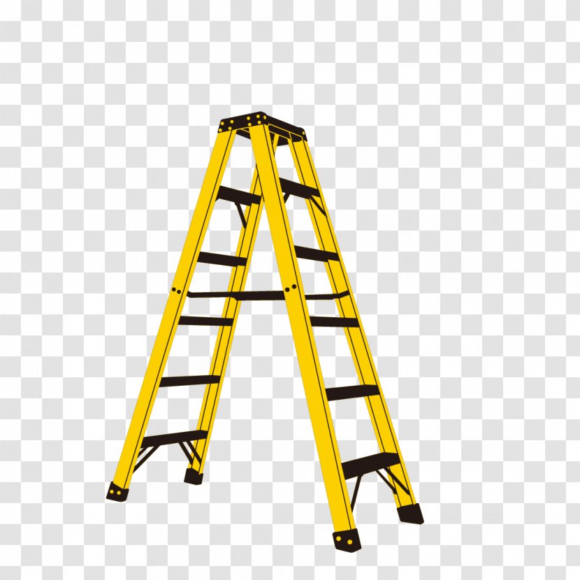 Tool - Yellow - Ladder Transparent PNG