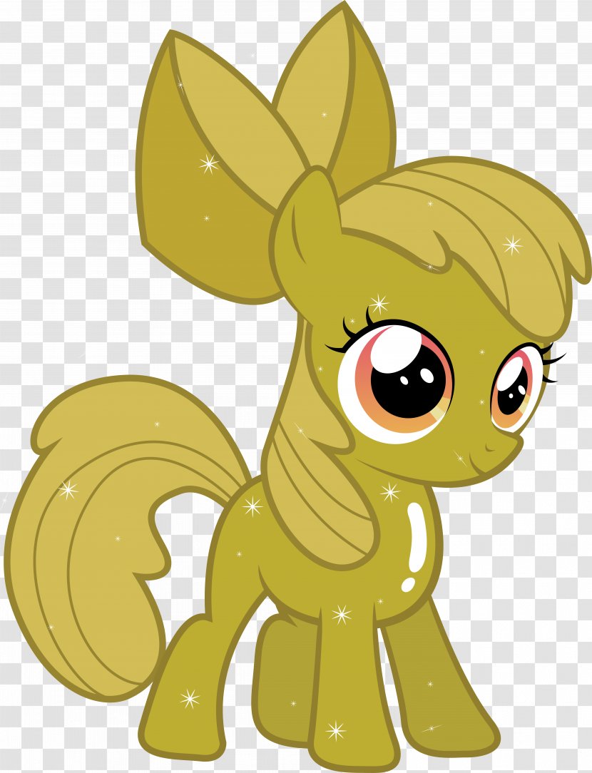 Apple Bloom Pony Rarity Applejack Pinkie Pie - Fictional Character - My Little Transparent PNG