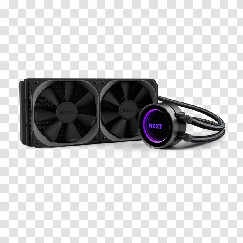 Computer System Cooling Parts Water Nzxt Socket FM1 CPU - Lga 1155 - Car Subwoofer Transparent PNG