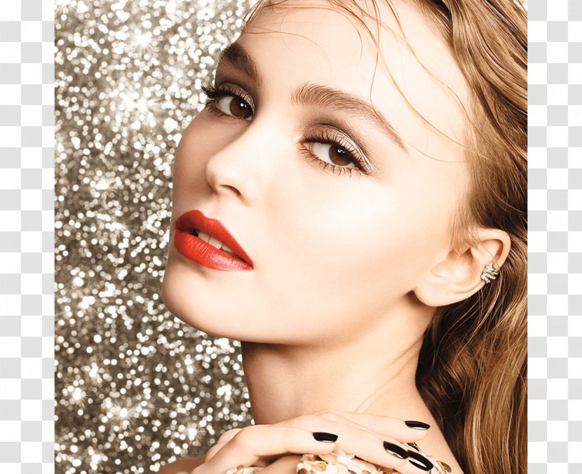 Vanessa Paradis Chanel Lipstick Cosmetics Red - Beauty Transparent PNG