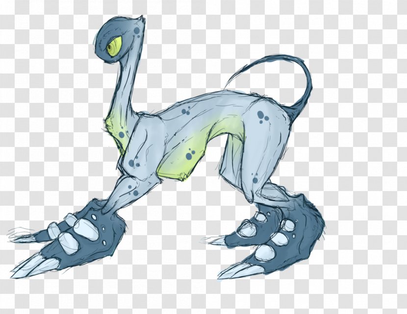 Velociraptor Amphibian Cartoon - Dinosaur Transparent PNG