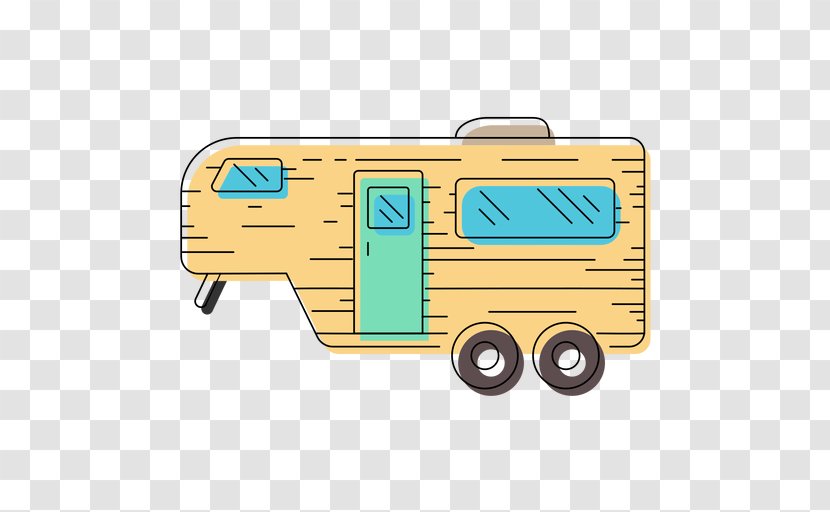 Motor Vehicle Caravan Campervans - Car Transparent PNG