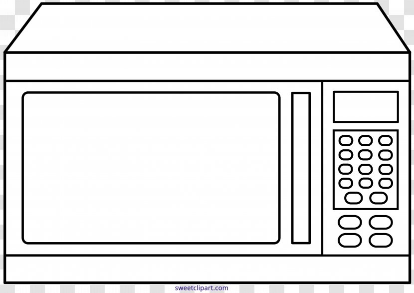 Microwave Ovens Clip Art - Text Transparent PNG