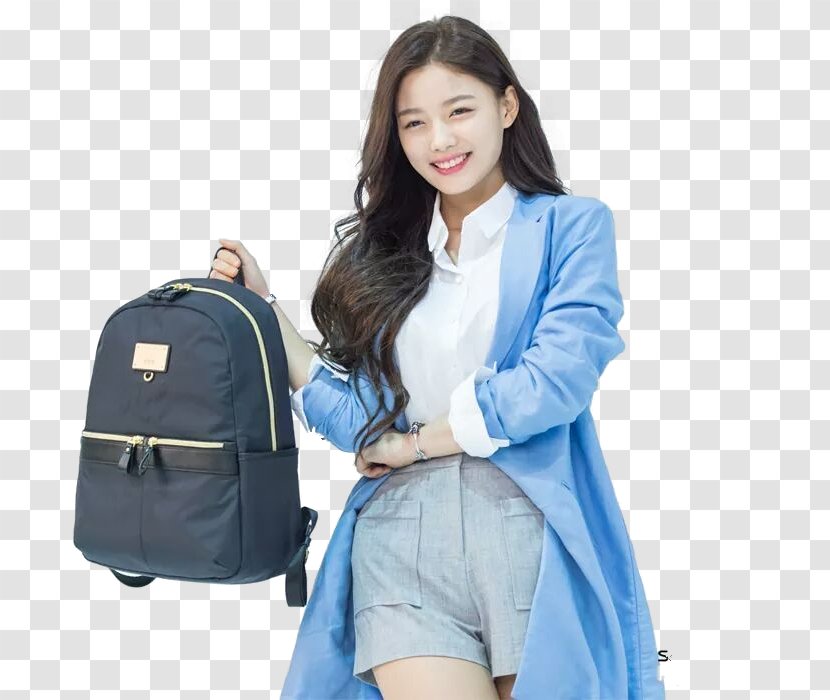 Kim Yoo-jung Samsonite Bag Advertising Fila - Yoo Yeon Transparent PNG
