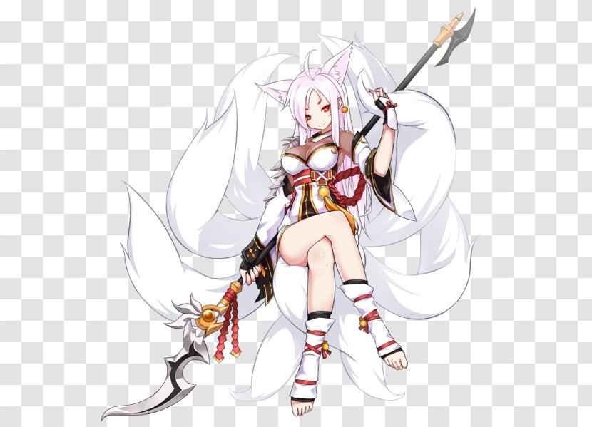 Elsword Elesis Asura Kumiho Game - Frame - All Characters Transparent PNG