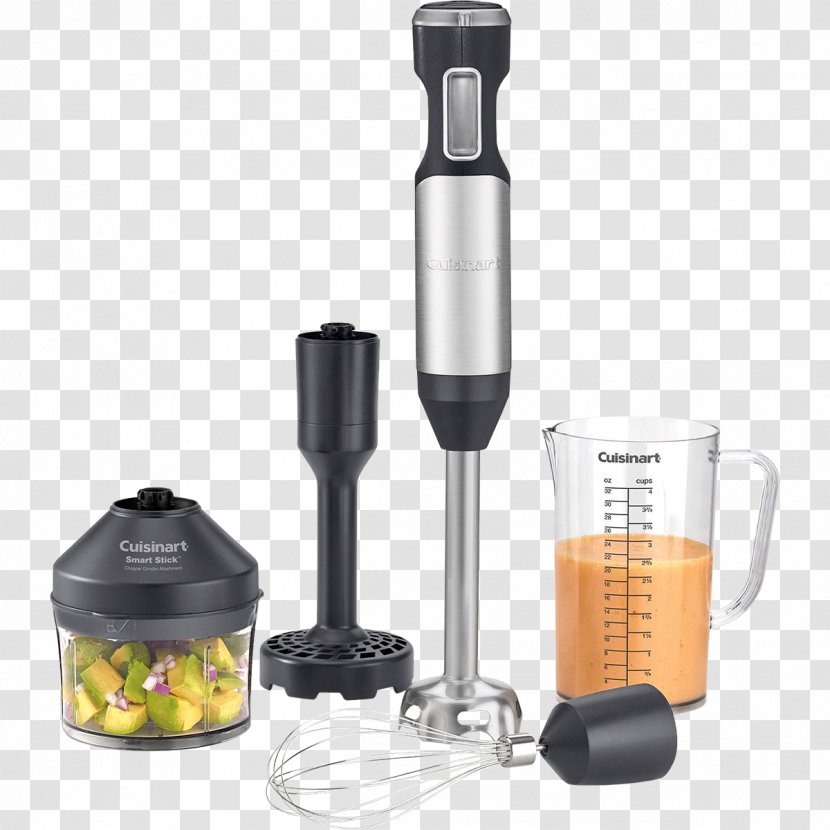 Immersion Blender Cuisinart Home Appliance Stainless Steel - Hand-painted Fresh Spices Transparent PNG