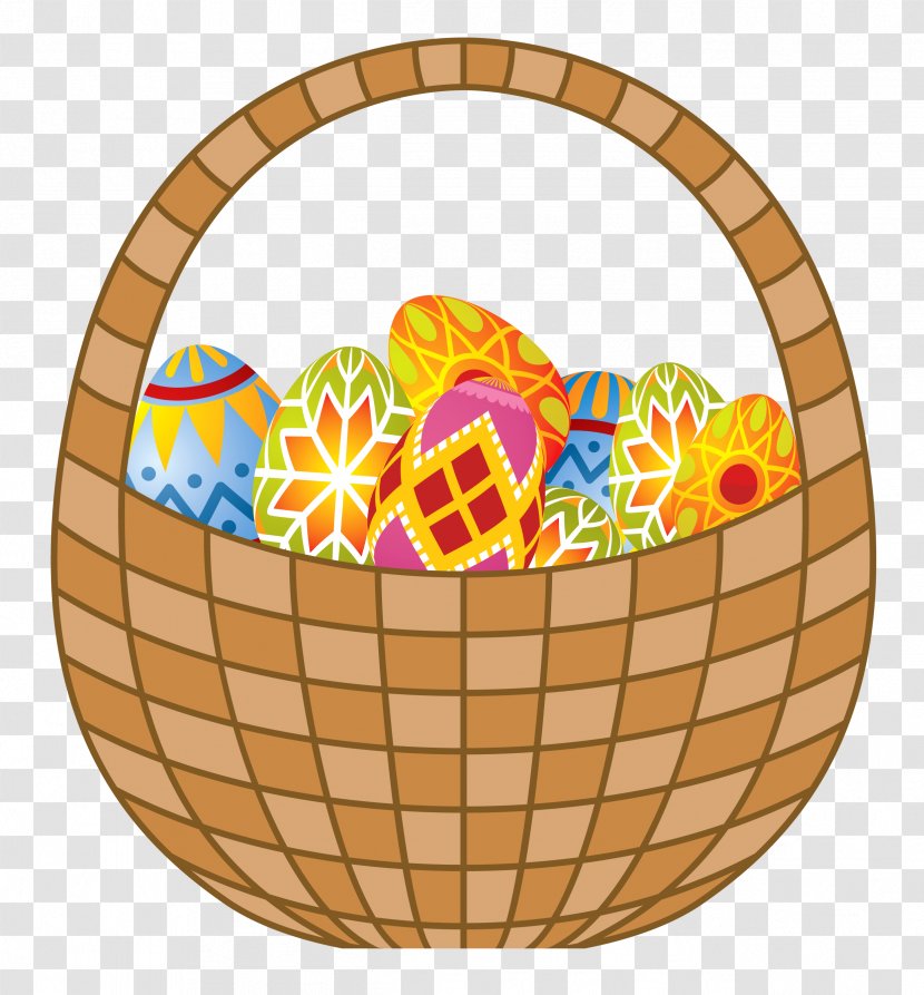 Easter Bunny Basket Clip Art - Blog - Eggs And Clipart Transparent PNG